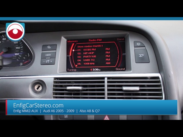AUX Install Audi A6 05-09 MMI2 - Also for A8 & Q7