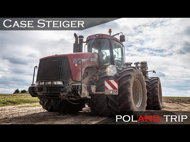 Case Steiger 535 - POWER SOUND - Poland Trip 🇵🇱 ▶ Agriculture Gemanyy