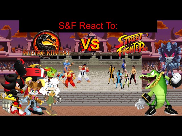 S&F React To: Mortal Kombat Vs Street Fighter