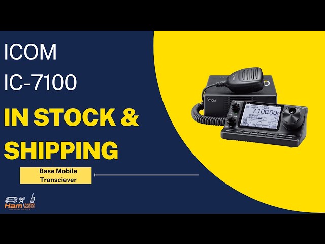 ICOM IC-7100 In Stock & Shipping !