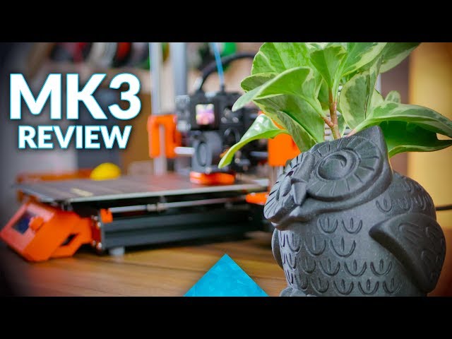 The most important 3D printer - Original Prusa i3 MK3 review!