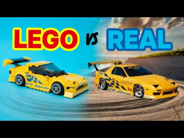 LEGO CARS VS REAL CARS  | Speed Champions Mods