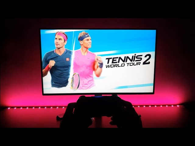 Tennis World Tour 2 Gameplay (PS4 Slim)