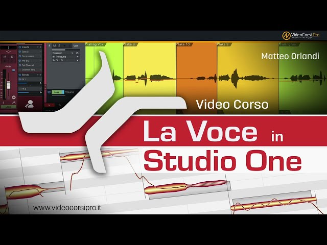 La Voce in Studio One 6: Presentazione del corso