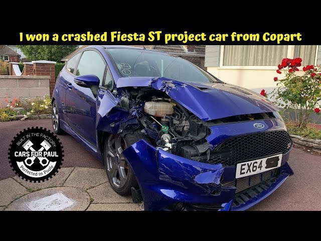 I bought a Crashed Fiesta ST from Copart UK