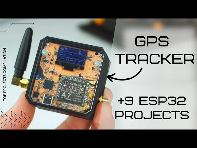 It can "Track Your Location"!!! (+9 ESP32 Projects)