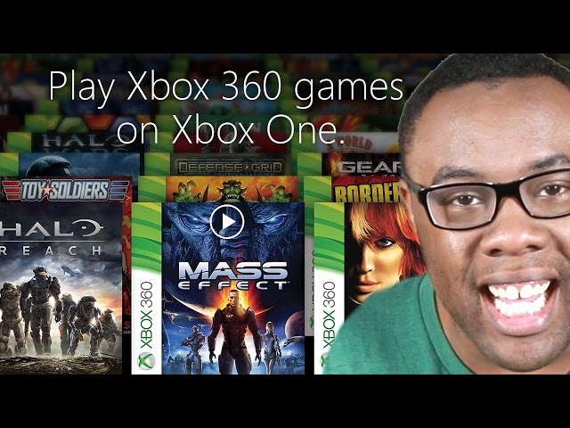 XBOX ONE PLAYS XBOX 360 GAMES? How It Works : Black Nerd E3