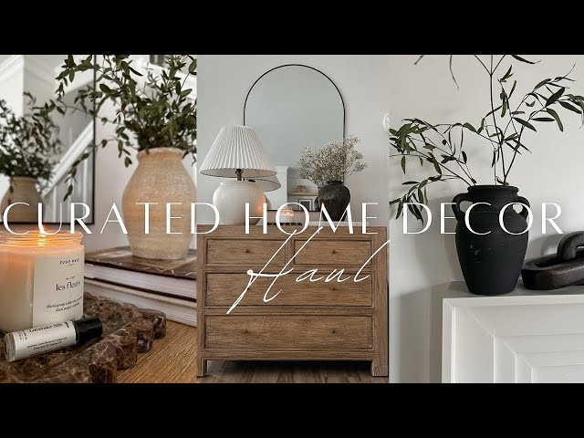 Curated Home Decor Haul | Vintage Finds | Home Decor 2024
