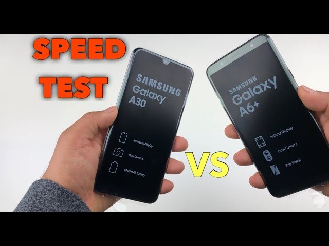 SAMSUNG Galaxy A30 VS Galaxy A6 Plus...