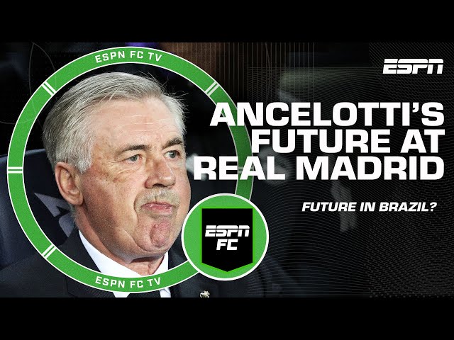 Who could replace Carlo Ancelotti at Real Madrid amid reports linking him to Brazil? 🤔 | ESPN FC