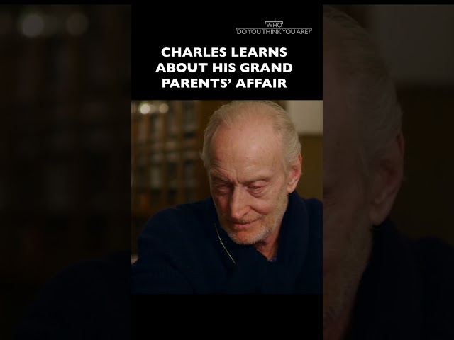 Charles Dance learns about his great grandparents' affair 🌳 #wdytya #ancestry #history #charlesdance