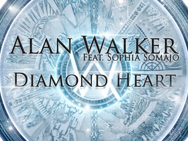 Alan Walker Feat. Sophia Somajo - Diamond Heart (Lyrics Video)