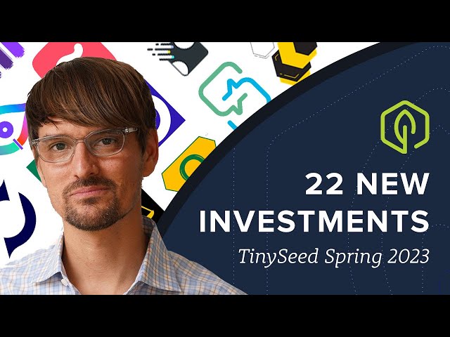 📣 Announcing the Spring 2023 TinySeed Accelerator Batch!