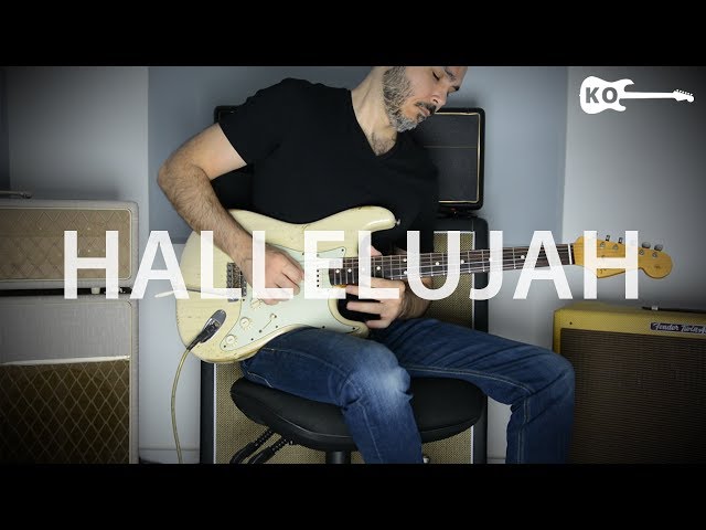 Hallelujah - Electric Guitar Cover by Kfir Ochaion