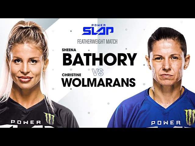 First Women's Match in Power Slap History | Sheena Bathory vs Christine Wolmarans | Power Slap 5