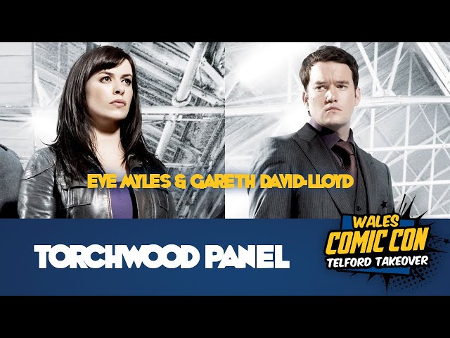 Torchwood Panel - Eve Myles & Gareth David-Lloyd - Wales Comic Con - December 2022