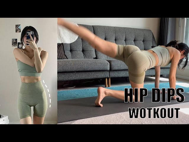 HIP DIPS WORKOUT | all home workout | 힙딥 운동