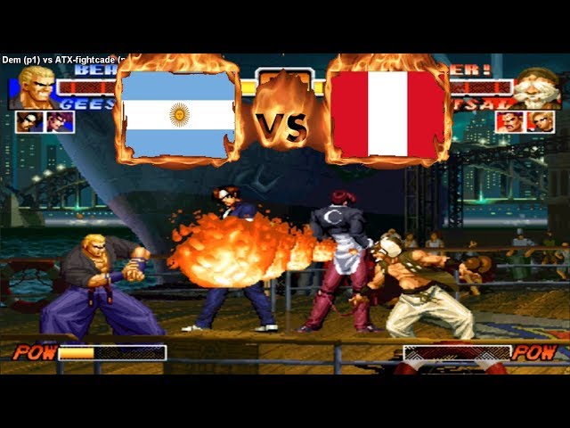 King of Fighters 96 - Dem (ARG) VS (PER) ATX-fightcade [kof96] [Fightcade] キングオブファイターズ96