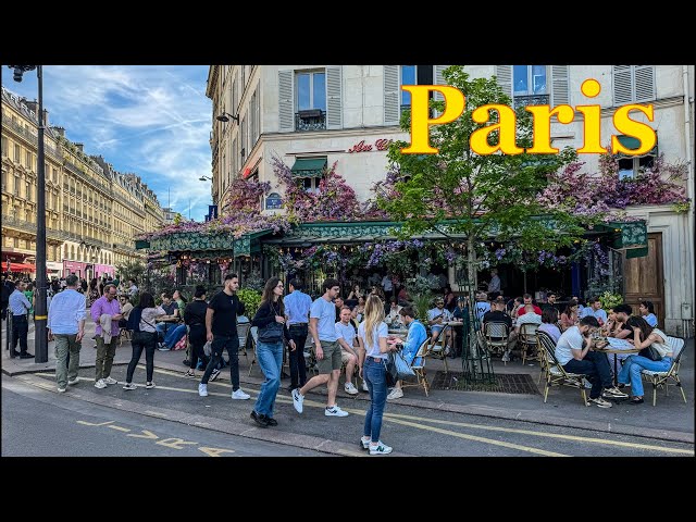 Paris, France🇫🇷 - Paris walking tour April 2024  | Paris 4K | A Walk In Paris