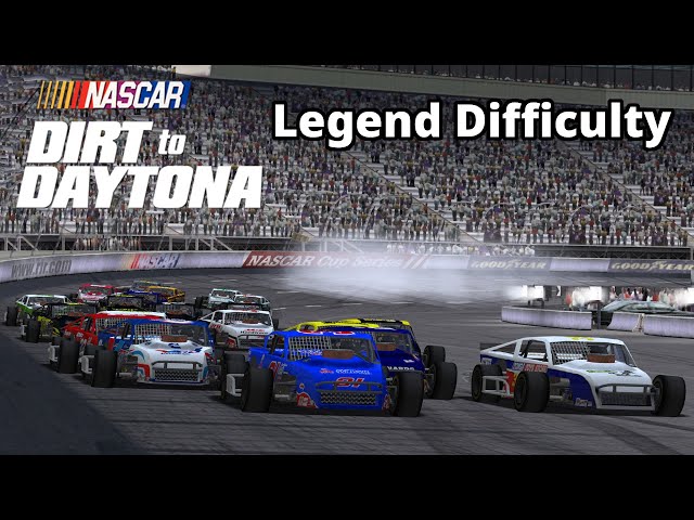 Legend Difficulty - NASCAR Dirt to Daytona Career Mode Revamped