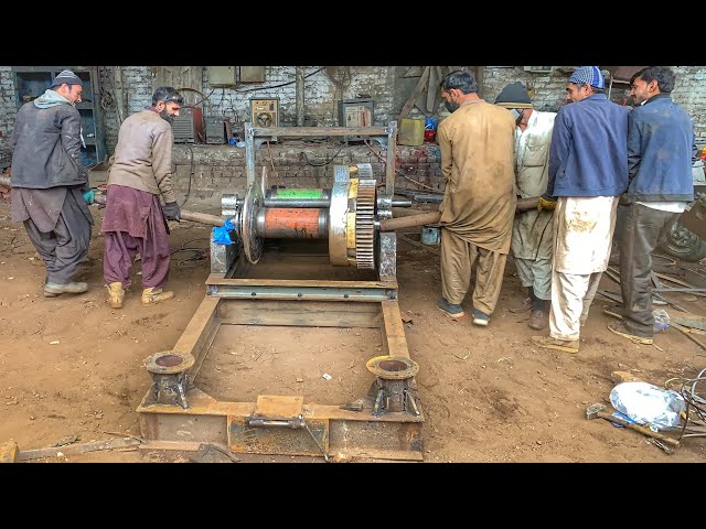 Making a Machine that Boring into the Ground up to 500 feet / Manufacturing of Water Boring Machine