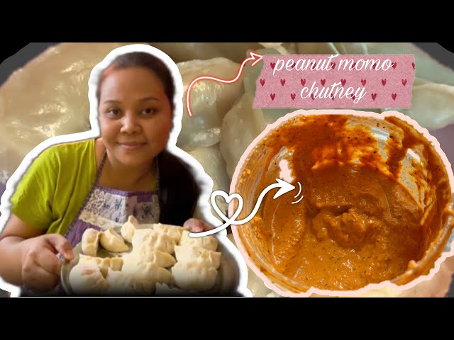Spicy Peanut Momo Chutney || Peanut Chutney Recipe || Steamed Momo || Resha’s Lifestyle ✌️
