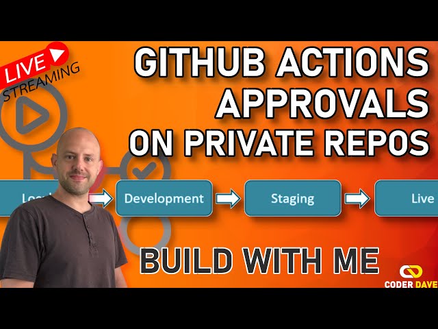 Get GitHub Actions Approvals with Private Repos and IssueOps | Build LIVE with Me