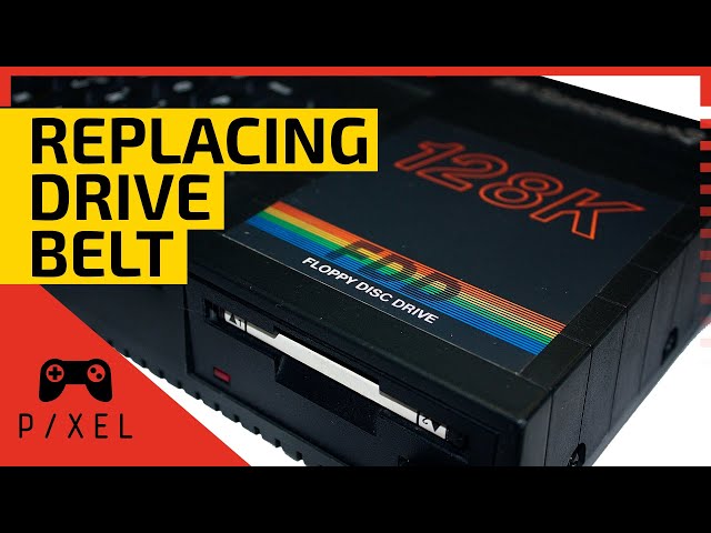 DRIVE BELT Replacement Tutorial | ZX Spectrum 128K +3