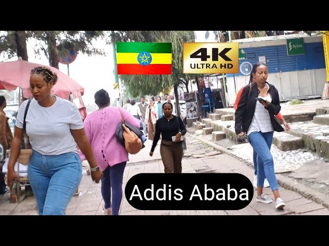 አዲስ አበባ ለናፈቃችሁ 🇪🇹 Addis Ababa walking Tour 2024 , Ethiopia [4K]