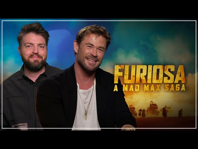 Chris Hemsworth: "FURIOSA felt like me in the backyard as a kid smashing cars together" 🎬