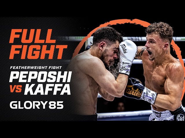 GLORY 85: Berjan Peposhi vs. Jan Kaffa - Full Fight