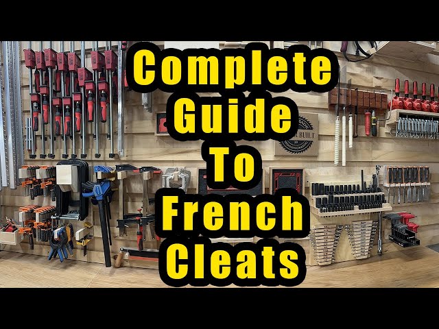 Complete Guide To French Cleats - Beginner's Guide, Locks, Stud Mounting, Tips And Tricks, Holders