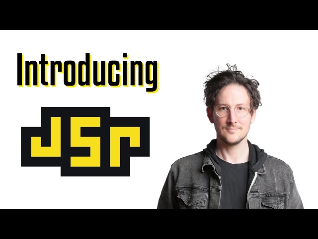 Ryan Dahl introduces JSR at DevWorld 2024