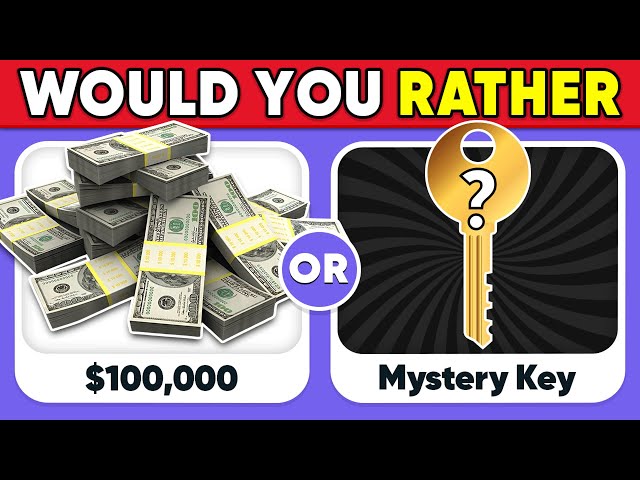 Would You Rather...? Mystery Key Edition 🔑