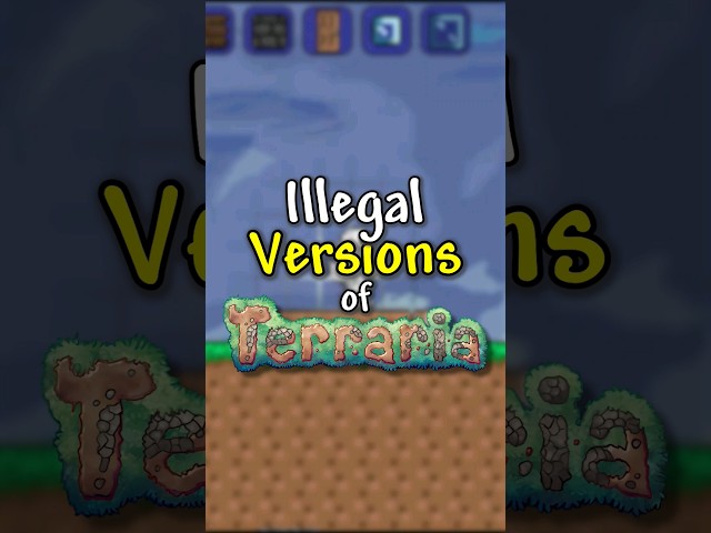 Illegal Versions of Terraria...