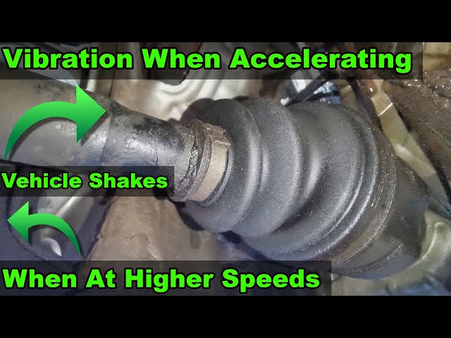 Vibration At Higher Speeds -  Found & Fixed - Possible Causes Listed