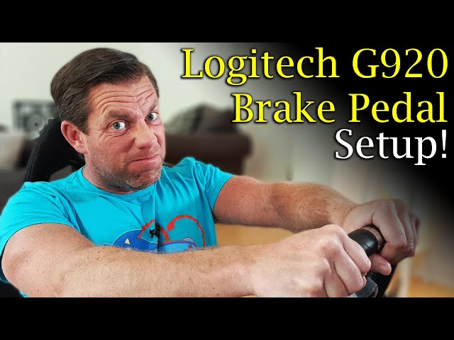 How To Correctly Setup Your Logitech G920 G923 Brake Pedal