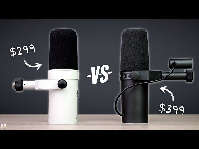 Best Microphones For Podcasting/ Streaming (2023) | Universal Audio SD-1 vs. Shure SM7B