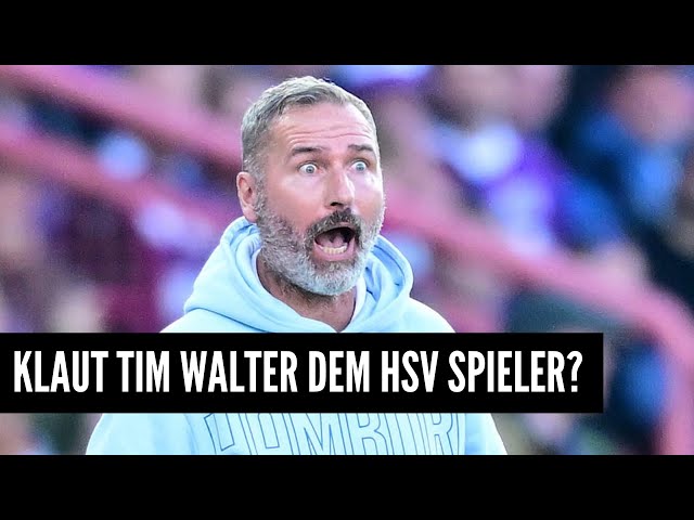 Klaut Ex Trainer Tim Walter dem HSV die Spieler ? 😱