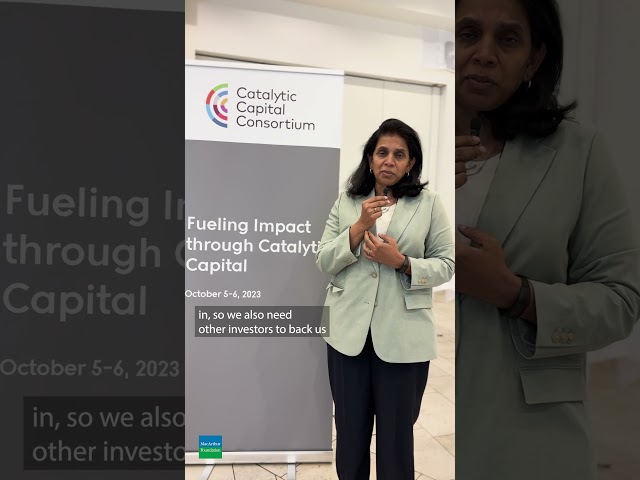 Ritu Verma, co-founder & managing partner at Ankur Capital, on #catalyticcapital