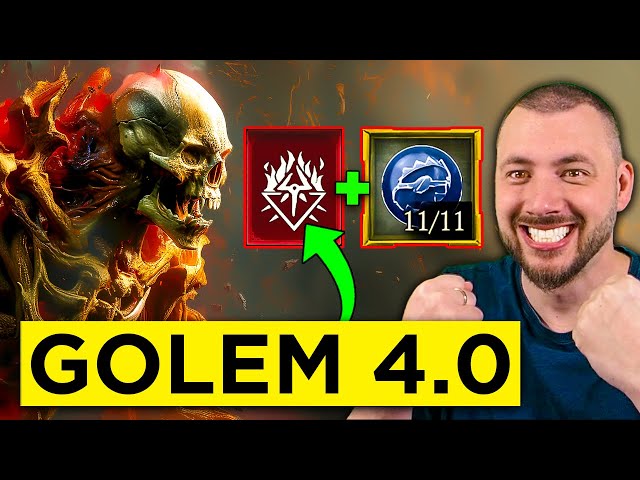 Season 4 Golem Necro King 4.0 - New Aspect & Tempering - Diablo 4 Guides