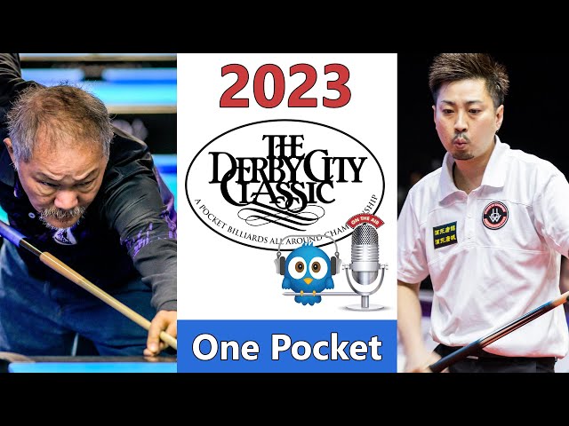 Efren Reyes vs Naoyuki Oi - One Pocket - 2023 Derby City Classic rd 6