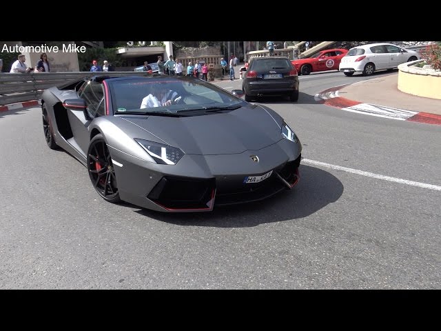 LOUD Lamborghini Aventador Pirelli Edition SOUNDS - revs & acceleration