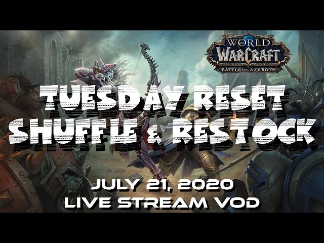 TUESDAY RESET SHUFFLE & RESTOCK! GOLD MAKING July 21 2020 Live Stream VOD