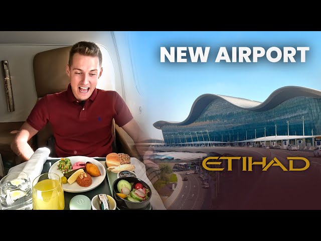 Is Etihad back? New Abu Dhabi Airport | B787 Business Class