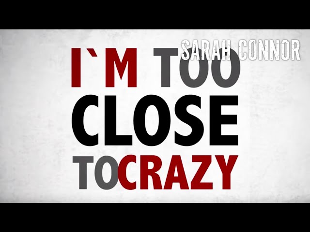 Sarah Connor - Close To Crazy (Official Lyric Video)