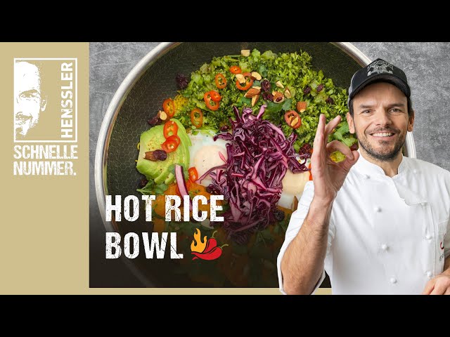Schnelles Hot Rice Bowl mit Curry Rezept von Steffen Henssler