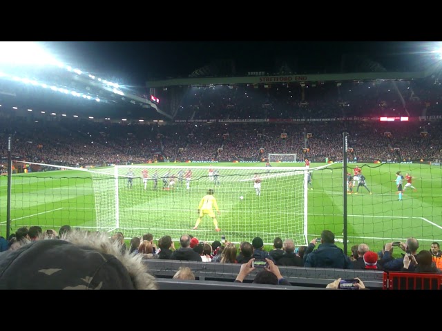 Martial's Penalty saved
