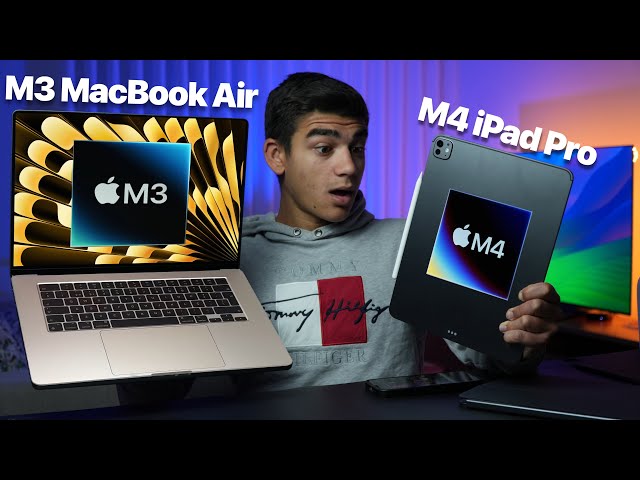 M4 iPad Pro vs M3 MacBook Air! Which One Should You Buy?