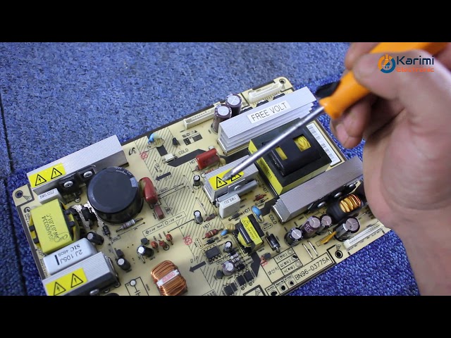 Repairing a vicious and rare defect in a Samsung LE32S66BD LCD TV power supply